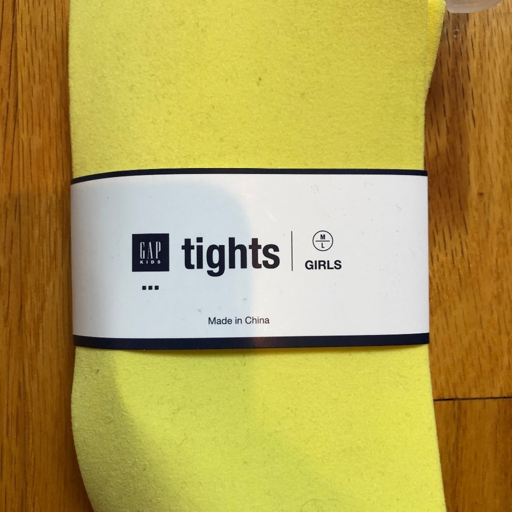 Gap Yellow Tights